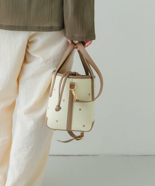 RODE SKO / ロデスコ ハンドバッグ | 『WEB/一部店舗限定カラー』刺繍バケツバッグ | 詳細19