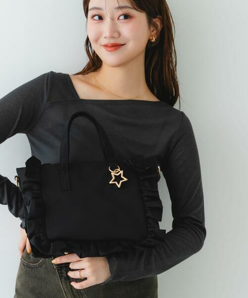 RODE SKO / ロデスコ トートバッグ | スターチャームフリルトートバッグ | 詳細23