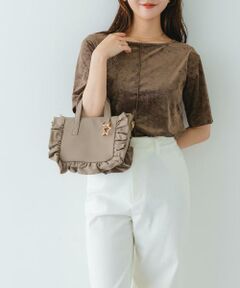 RODE SKO / ロデスコ ハンドバッグ | スターチャームフリルミニトートバッグ