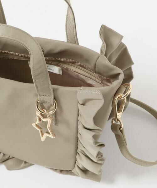 RODE SKO / ロデスコ ハンドバッグ | スターチャームフリルミニトートバッグ | 詳細15