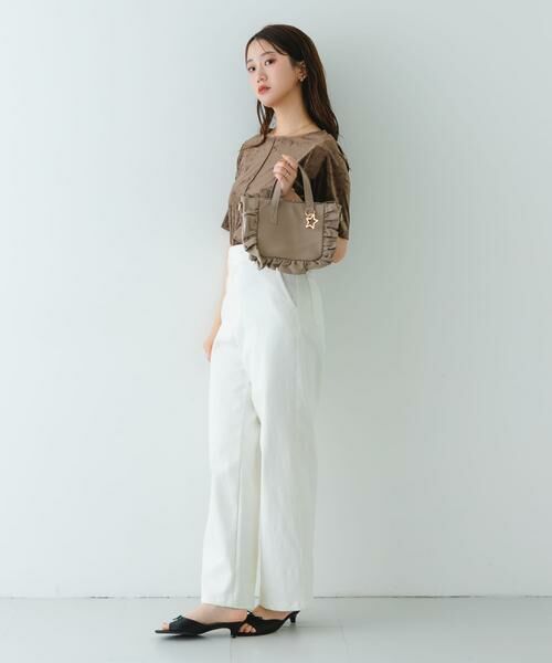 RODE SKO / ロデスコ ハンドバッグ | スターチャームフリルミニトートバッグ | 詳細4