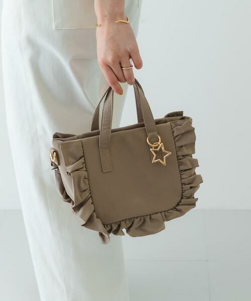 RODE SKO / ロデスコ ハンドバッグ | スターチャームフリルミニトートバッグ | 詳細5