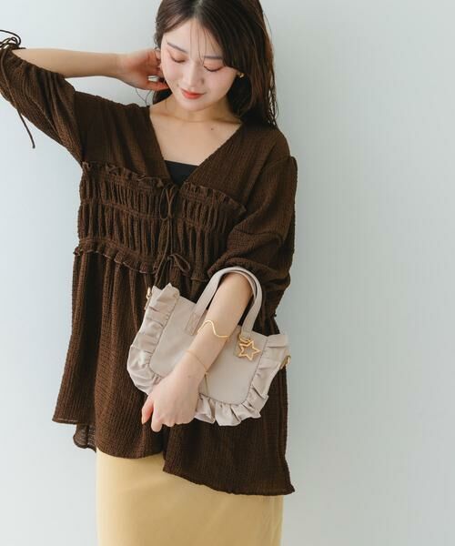 RODE SKO / ロデスコ ハンドバッグ | スターチャームフリルミニトートバッグ | 詳細16