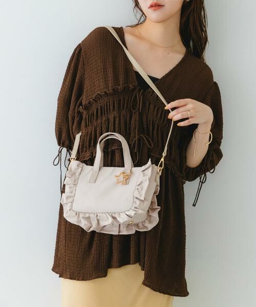 RODE SKO / ロデスコ ハンドバッグ | スターチャームフリルミニトートバッグ | 詳細20