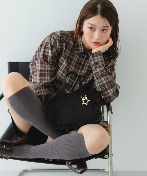 RODE SKO / ロデスコ ハンドバッグ | スターチャームフリルミニトートバッグ | 詳細30