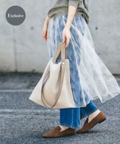 RODE SKO / ロデスコ トートバッグ | 『一部別注カラー』BEAURE　カウレザー2デザインベルトバッグ