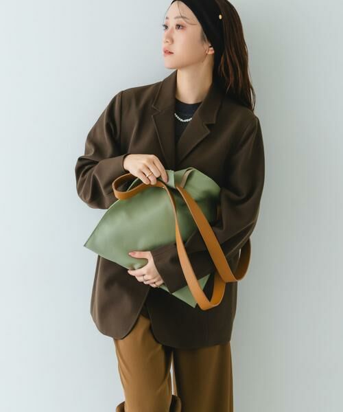 RODE SKO / ロデスコ トートバッグ | 『一部別注カラー』BEAURE　カウレザー2デザインベルトバッグ | 詳細1