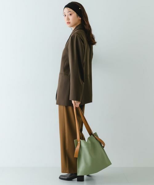 RODE SKO / ロデスコ トートバッグ | 『一部別注カラー』BEAURE　カウレザー2デザインベルトバッグ | 詳細5