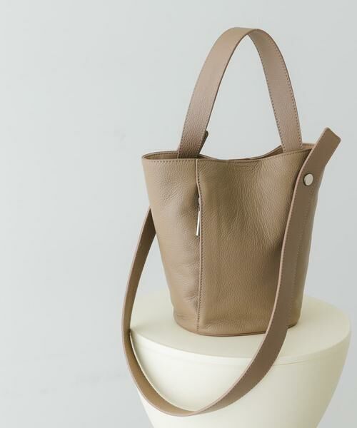 RODE SKO / ロデスコ ショルダーバッグ | 『別注』BEAURE×RODESKO　カウレザー2ベルトバケツバッグ | 詳細11