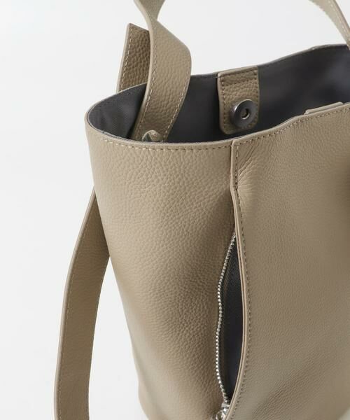 RODE SKO / ロデスコ ショルダーバッグ | 『別注』BEAURE×RODESKO　カウレザー2ベルトバケツバッグ | 詳細13