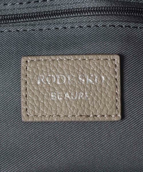 RODE SKO / ロデスコ ショルダーバッグ | 『別注』BEAURE×RODESKO　カウレザー2ベルトバケツバッグ | 詳細14