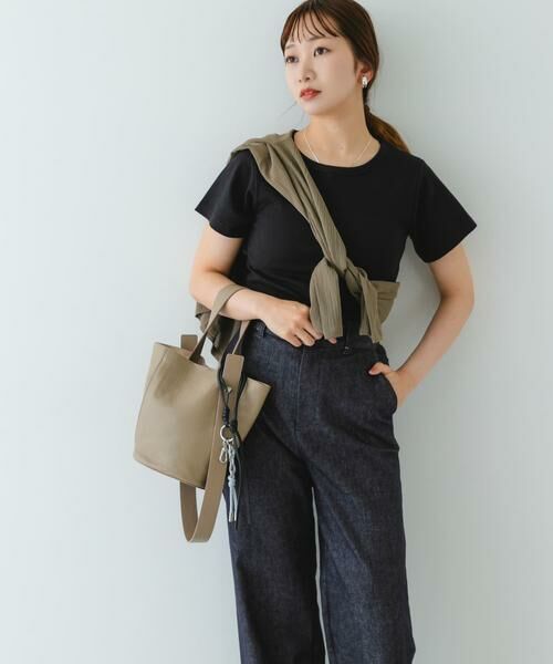 RODE SKO / ロデスコ ショルダーバッグ | 『別注』BEAURE×RODESKO　カウレザー2ベルトバケツバッグ | 詳細3