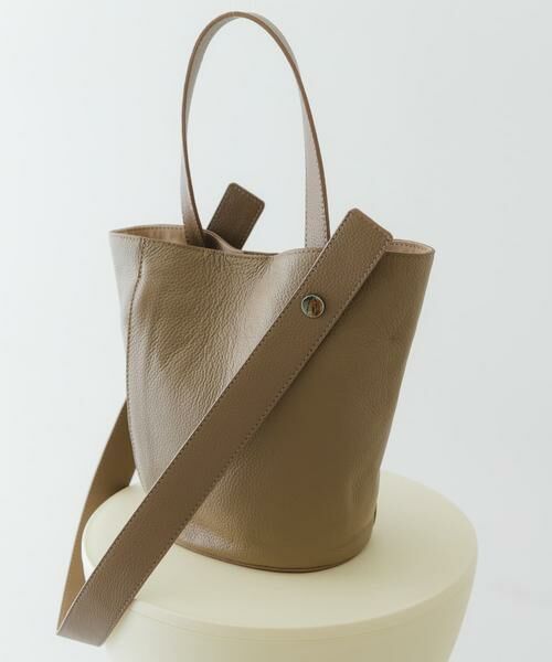 RODE SKO / ロデスコ ショルダーバッグ | 『別注』BEAURE×RODESKO　カウレザー2ベルトバケツバッグ | 詳細9