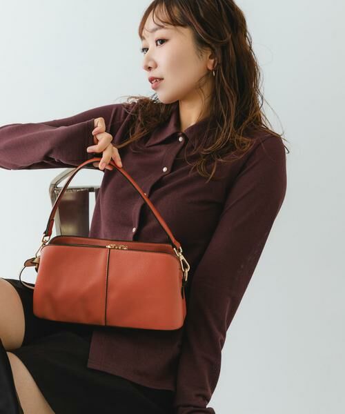 RODE SKO / ロデスコ ショルダーバッグ | センターステッチショルダーバッグ | 詳細1