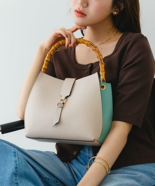 RODE SKO / ロデスコ ハンドバッグ | バンブーワンハンドルバッグ | 詳細1