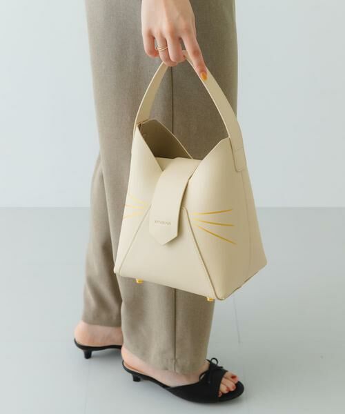 RODE SKO / ロデスコ ハンドバッグ | 『別注』Hashibami×RODESKO　フェズネコヒゲハンドルバッグ | 詳細1