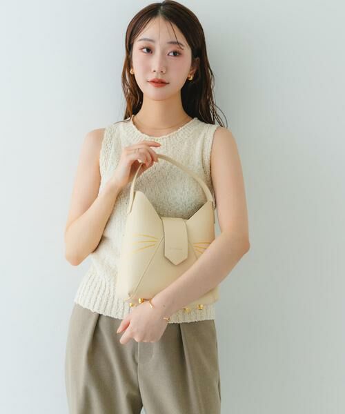 RODE SKO / ロデスコ ハンドバッグ | 『別注』Hashibami×RODESKO　フェズネコヒゲハンドルバッグ | 詳細3