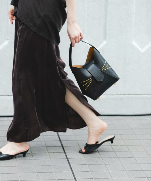 RODE SKO / ロデスコ ハンドバッグ | 『別注』Hashibami×RODESKO　フェズネコヒゲハンドルバッグ | 詳細11