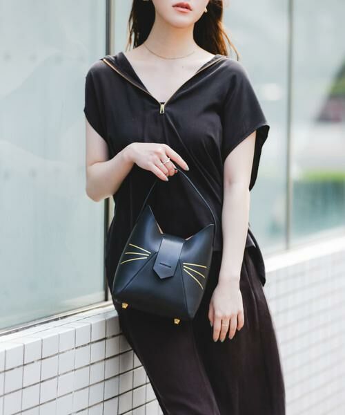 RODE SKO / ロデスコ ハンドバッグ | 『別注』Hashibami×RODESKO　フェズネコヒゲハンドルバッグ | 詳細13