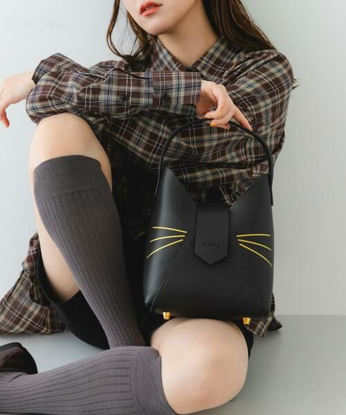 RODE SKO / ロデスコ ハンドバッグ | 『別注』Hashibami×RODESKO　フェズネコヒゲハンドルバッグ | 詳細15