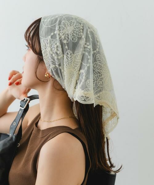 RODE SKO / ロデスコ バンダナ・スカーフ | シアーレーススカーフ | 詳細1