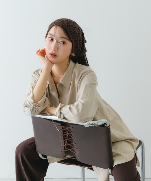 RODE SKO / ロデスコ バンダナ・スカーフ | レースニットバブーシュカ | 詳細2