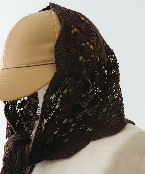 RODE SKO / ロデスコ バンダナ・スカーフ | レースニットバブーシュカ | 詳細3