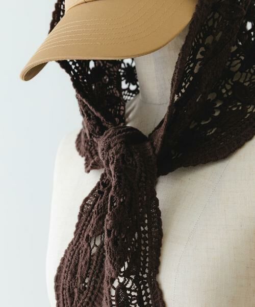 RODE SKO / ロデスコ バンダナ・スカーフ | レースニットバブーシュカ | 詳細4