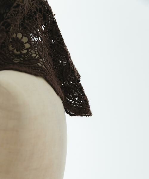 RODE SKO / ロデスコ バンダナ・スカーフ | レースニットバブーシュカ | 詳細6