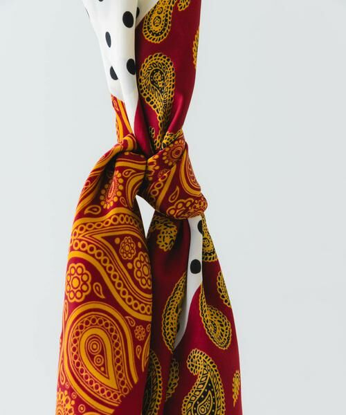RODE SKO / ロデスコ バンダナ・スカーフ | ドットペイズリースカーフ | 詳細4