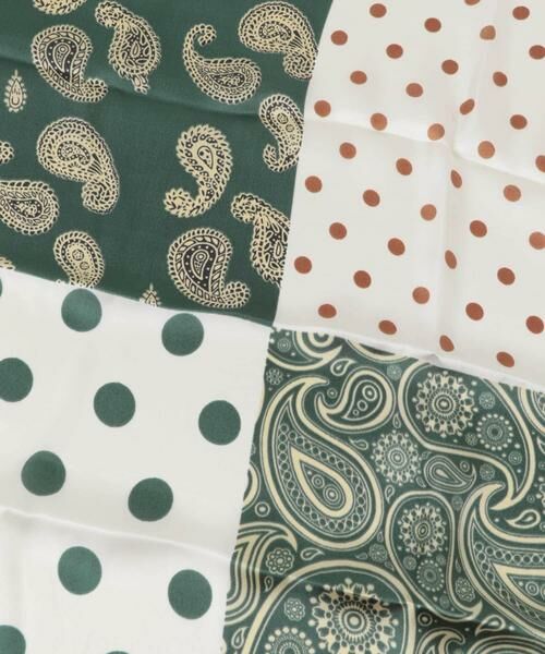 RODE SKO / ロデスコ バンダナ・スカーフ | ドットペイズリースカーフ | 詳細12