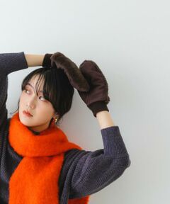 RODE SKO / ロデスコ 手袋 | SERGIO DE ROSA　AKE FUR MITTEN