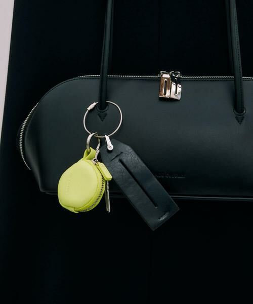 RODE SKO/ロデスコ ADD CULUMN MACARON KEY CHARM イエロー - RODE SKO/ロデスコ ADD CULUMN MACARON KEY CHARM イエロー -