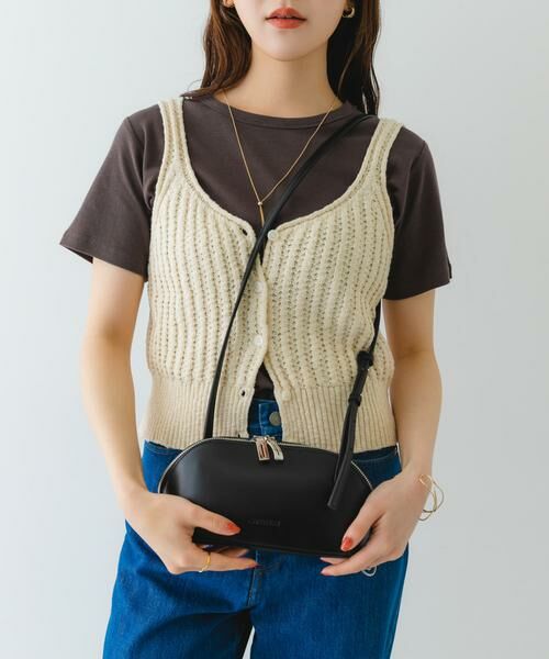 RODE SKO / ロデスコ ショルダーバッグ | ADD CULUMN　FIGRE POCHETTE | 詳細21