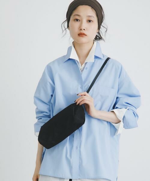 RODE SKO / ロデスコ ショルダーバッグ | hun RODESKO　Dual pouch（ブラック）