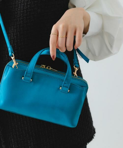 RODE SKO / ロデスコ ショルダーバッグ | サテンお財布ミニショルダーバッグ | 詳細3