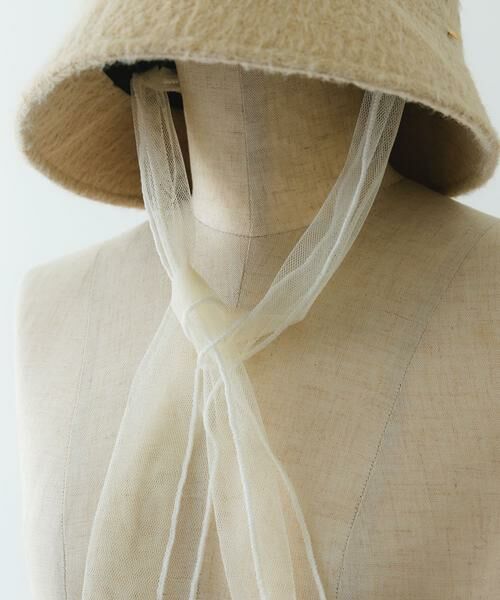 RODE SKO / ロデスコ ハット | チュールリボンバケットハット | 詳細7