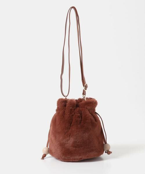 RODE SKO / ロデスコ スカート | ウッドボールキンチャクファーバッグ | 詳細14