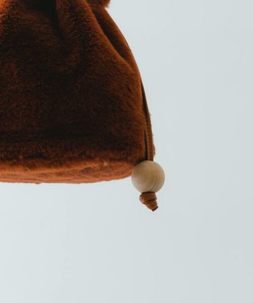 RODE SKO / ロデスコ スカート | ウッドボールキンチャクファーバッグ | 詳細3