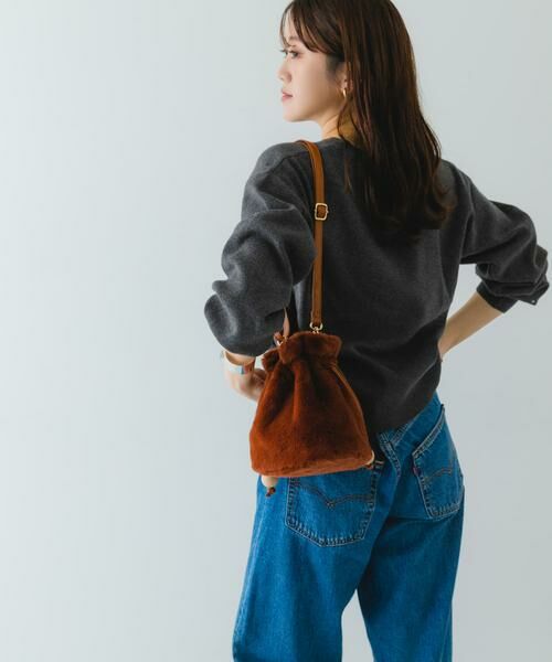 RODE SKO / ロデスコ スカート | ウッドボールキンチャクファーバッグ | 詳細5