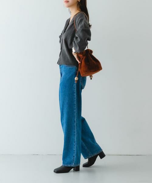 RODE SKO / ロデスコ スカート | ウッドボールキンチャクファーバッグ | 詳細7