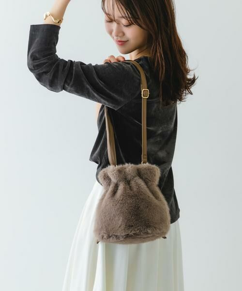 RODE SKO / ロデスコ スカート | ウッドボールキンチャクファーバッグ | 詳細26