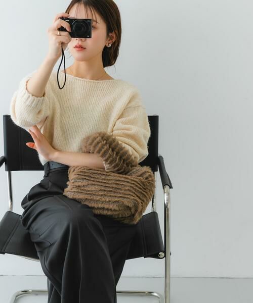 RODE SKO / ロデスコ トートバッグ | シャギーファーバッグ | 詳細1