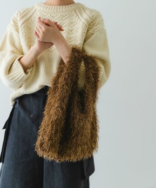 RODE SKO / ロデスコ トートバッグ | ラメシャギーショッパー | 詳細4