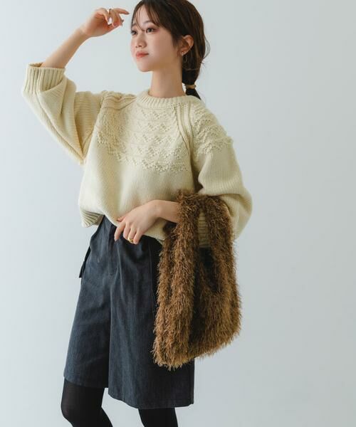 RODE SKO / ロデスコ トートバッグ | ラメシャギーショッパー | 詳細5