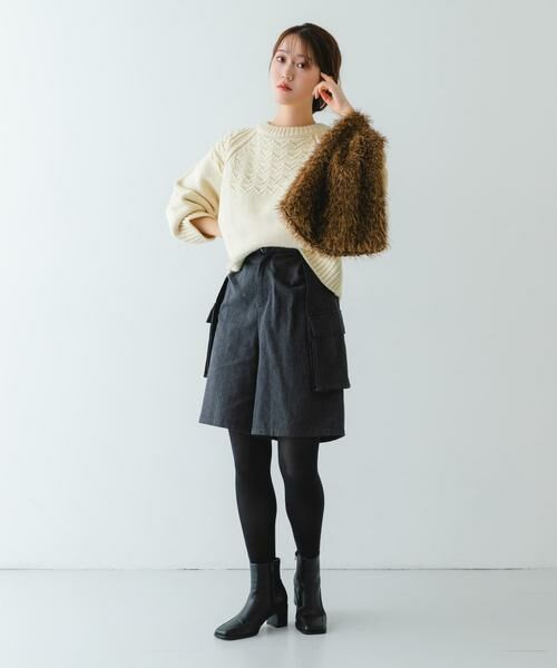 RODE SKO / ロデスコ トートバッグ | ラメシャギーショッパー | 詳細8