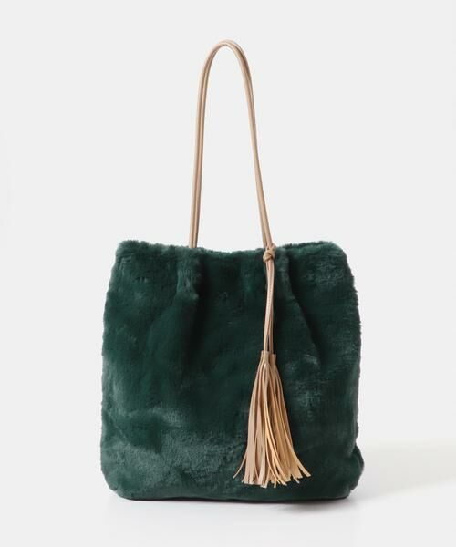 RODE SKO / ロデスコ トートバッグ | タッセル付フラッフィトートバッグ | 詳細12