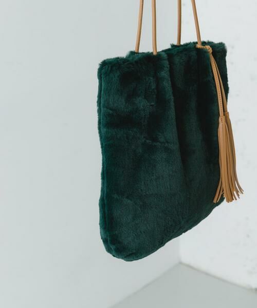 RODE SKO / ロデスコ トートバッグ | タッセル付フラッフィトートバッグ | 詳細2