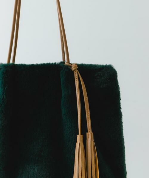 RODE SKO / ロデスコ トートバッグ | タッセル付フラッフィトートバッグ | 詳細3