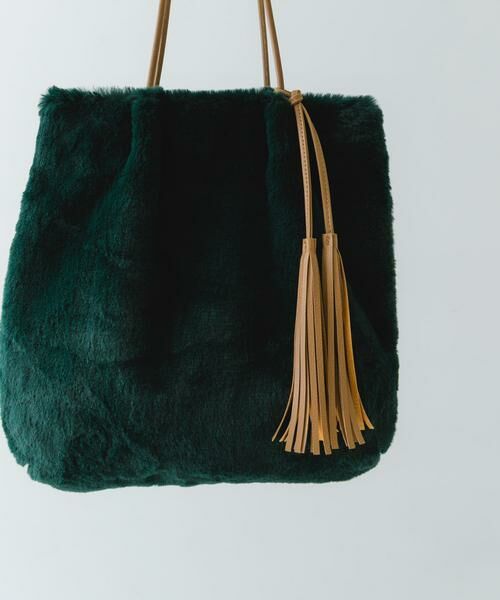 RODE SKO / ロデスコ トートバッグ | タッセル付フラッフィトートバッグ | 詳細4